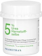 Phametra Urea Harnstoffsalbe 5% | Medizinische Hautpflege | Feuchtigkeitspflege für trockene und empfindliche Haut | Körperpflege ohne Duftstoffe | 100g
