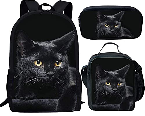 Showudesigns Schulrucksack mit niedlichem Tiermotiv, mit Flaschentasche
