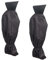 Invero Set of 2 Ice Scraper De-Icer Tool with Waterproof Glove Lined Thick Fleece for Cars, Vans and Pick Up Trucks - Scraper will Scrape Frost, Snow and Ice from Windscreens and Side Windows