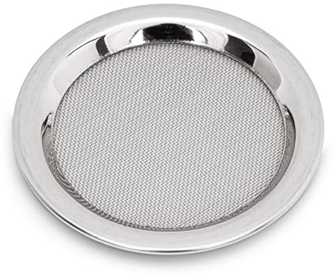 NKlaus Räuchersieb Weihrauch, Edelstahl, Ø 7cm, 7,2cm, Silber, 4 Stück | Durchmesser: 7,2cm; für Räuchern; Herz