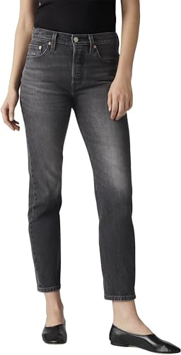 Levi's Women's 501 Crop Jeans, Long Live the Queen, 29W / 28L