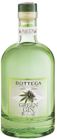 Bottega Distilled Dry Green Gin The Wild - 700ml