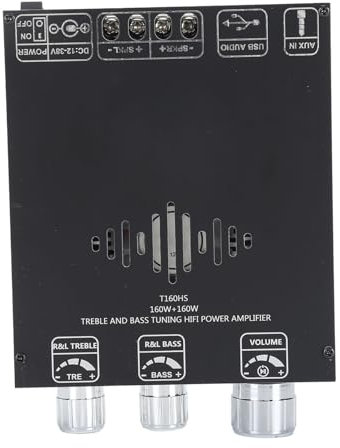 Modulo Amplificatore Digitale, Scheda Ricevitore Stereo a 2.0 per Altoparlante Wireless Fai-da-te
