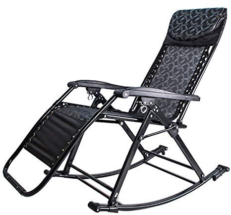 FAZENHUA Schwerelosigkeits-Terrassenliegestuhl, Klappstuhl, Liegestühle für den Außenbereich, für die Terrasse, Liegestuhl, Home Lounge, Strand, Camping, tragbarer Stuhl