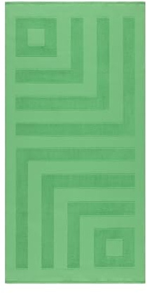 Maisonette Maris Beach Towel, 100% Cotton, Large Peshtemal, Travel for Hammam Towel, Sauna Towel, Beach Towel for Men and Women (75 x 150 cm), Dark Green