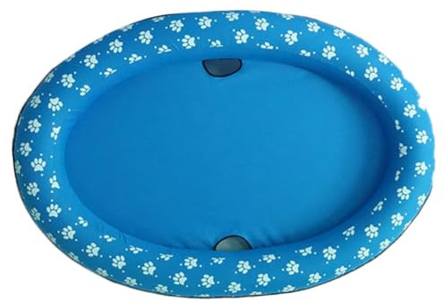 BESPORTBLE Piscina Inflable para Mascotas Plegable Colchón Flotante para Perros y Gatos