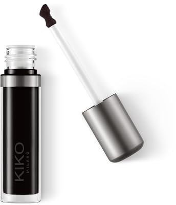 KIKO Milano Lasting Matte Veil Liquid Lip Colour 17, Rossetto Liquido Lunga Tenuta Dal Finish Mat, 17 Black