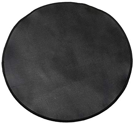 Tapis de protection ignifuge en fibre de verre pour cheminée, barbecue, barbecue, tapis de protection antidérapant, ignifuge, résistant à la chaleur et aux flammes (81,3 cm)