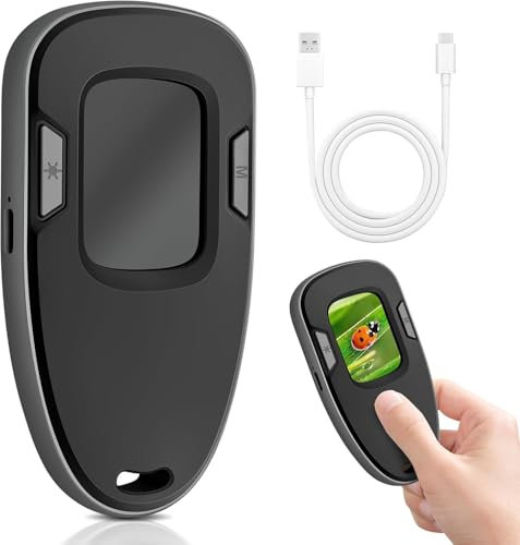 Luvan Handy-Mikroskop,Tragbares Mikroskop, 200X tragbares Taschenmikroskop,2,0-Zoll IPS Farbdisplay,2 Lichtquellenmodi,1-Megapixel, eingebautes LED, Senioren