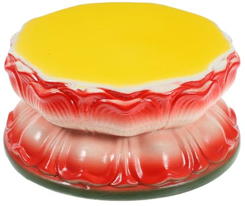 ABOOFAN Tavolo Base Avalokitesvara Scultura Ornamento Da Giardino Pagoda Fontana Statue All'aperto Statua Di Rana Posto a Sedere Espositore Per Sculture In Piedi Ornamenti Ceramica