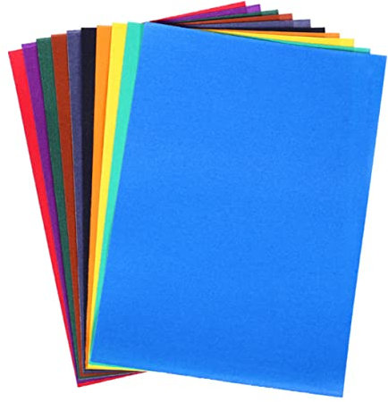 Tofficu 10piezas Papel De Lija De Colores Mezclados para Pintura Al Óleo Papel para De Adecuado para Arte De Lija y Proyectos De Manualidades