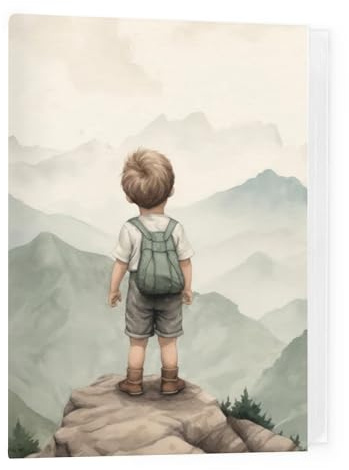 WOTYPU Baby Photo Album 4x6, Little Boy Adventure Toddle Kids Photo Album Memory Book Keepsake with Hold 36 Pictures Gifts for Boy Baby Shower Family