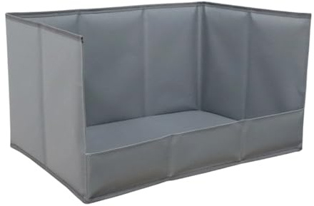 Bandeja de Entrenamiento para Cachorros | Inodoro Plegable Portátil de Mascotas con Paredes Altas | Estación de y Inodoro de Perros de Interior - para Interiores Exteriores Balcón Porche y Limpieza