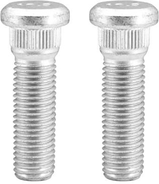 bulloni ruota di ricambio Compatibile Con Toyota Per Yaris 2004-2019 Auto Ruota Lug Prigionieri Dadi M12x1.5 Acciaio Lug Bulloni 90942-02049 90942-0203 90942-02070(2pcs)