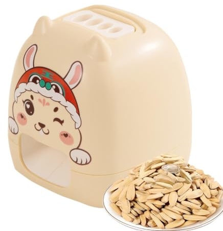 Pelador de Núcleo de Girasol, Pelador Eléctrico con Núcleo de Melón | Divisor Automático en Forma de Animal con Apertura Central de Girasol | Gadgets de Cáscara de Melón Separador de Nucl