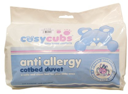 Cosy Cubs Kids Duvet 9 Tog Anti Allergy Filling- 120 x 150 cm Extremely Soft, Toddler Quilt- Washable at Home