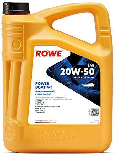 ROWE HIGHTEC POWER BOAT 4-T SAE 20W-50, 5 Liter