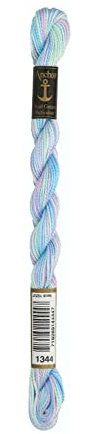 Anchor Perlgarn 5 Multicolor, 4515005-01344, Farbe:1344, Stickgarne