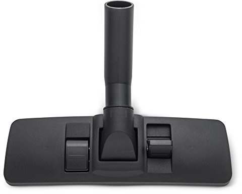 Numatic Brosse combinée commutable avec Plaque de Fond en Acier Inoxydable, buse combinée Noire