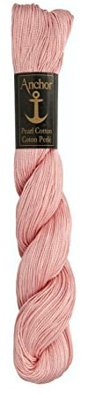 Anchor Perlgarn Stärke 5 4301005-00968 opal Stickgarn, 100 % Baumwolle, 50g