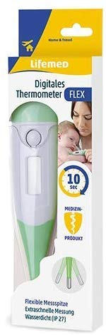 Lifemed Fieberthermometer Flex digital grün-weiß (1 Stück)