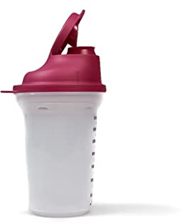 Tupperware Backen Mix-Fix klein 350 ml bordxeauxrot D214 Shaky Küchenhelfer Shake It