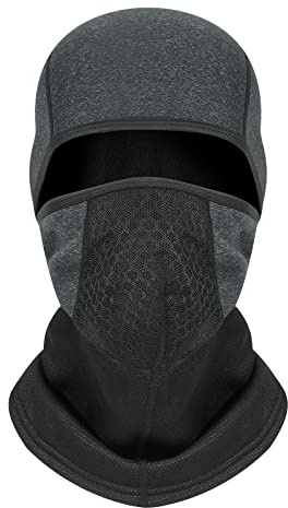 TAGVO Sturmhaube Gesichtshaube, Balaclava Skimütze Winter Sturmhaube Fahrrad Motorrad Ski Schlauchtuch für Damen & Herren