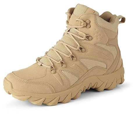 BLBK Stiefel wanderschuhe herren Tactical Kampfstiefel Outdoor Military Boots Männer Wanderschuhe zum Trekking, Jagen, Arbeitsstiefel, Armee Training, Combat Taktische