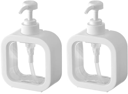 Seifenspender，Pumpspender Lotionspender Shampoo spülung duschgel Spender Leerflasche soap Dispenser，für Küche Bad Flüssigseifen (500ml)