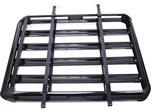 Universal Dachgepäckträger Auto, 127x97cm Dachträger, Gepäckträger Aus Aluminiumlegierung, 68kg Tragfähigkeit, Geringe Windgeräusche, FÜR SUV Universal