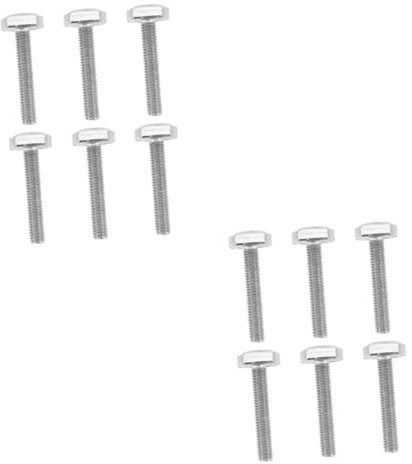 PartyKindom 12stücke Teiliges T-slot Bolzen Aus Edelstahl Hammerkopfschraube Schnell Abnehmbar Rostbeständig Kompatibel Mit T-nuten Für Aluminiumprofile Drucker