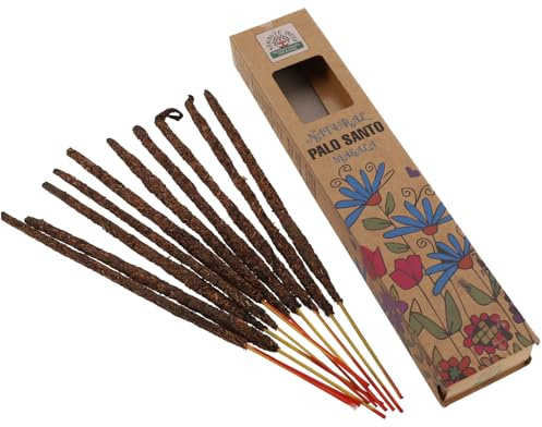 GURU SHOP Natürliche Handgerollte ORKAY Räucherstäbchen aus Süd Indien - Palo Santo Masala, 23x4x2 cm