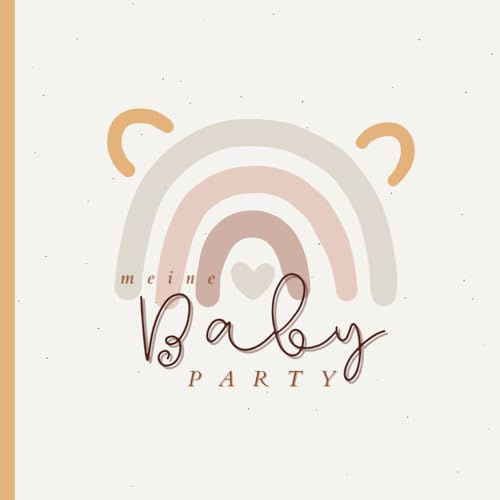 Babyparty Gästebuch: Erinnerungsbuch für Babyshower zum Ausfüllen mit Rätselfragen, Wünschen und Platz für Fotos / Eintragung für max. 20 Gäste