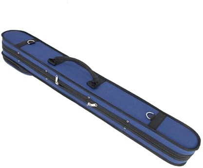 F Fityle Borsa per arco Scatola per arco Tessuto Oxford antipioggia con manico Arco per contrabbasso Custodia per arco verticale per contrabbasso per, BLU