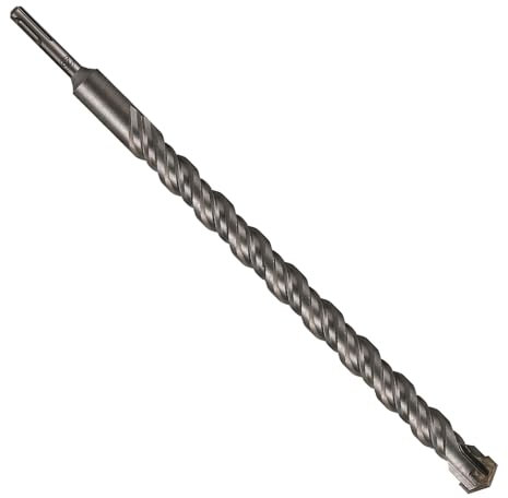 Vearter 25mm x 400mm SDS Plus Concrete Drill Bit, YG8C Carbide Tipped 40Cr Shank Rotary Hammer Drill Bit, Masonry Drill Bit for Concrete, Brick, Stone, Cement, Masonry