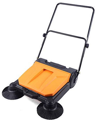 Walk Behind - Barredora de suelo industrial para exteriores 39611 pies cuadrados/h, capacidad de 14.53 galones