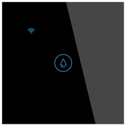 Tiardey Intelligenter Zeitschalter Für Tauchsieder, 40 A 8000 W WiFi-Warmwasserbereiter, Intelligenter Wand-Touch-Boilerschalter Mit Timer