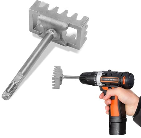 BigKing 1 Stück Square Slot Cutter, quadratischer Lochschneider aus Manganstahl, Typ 86 Vierkantlocher, 14,5 × 8 × 5 cm Abzweigdose Vierkantschneider, kompatibel mit Square Drive Standard Bohrer