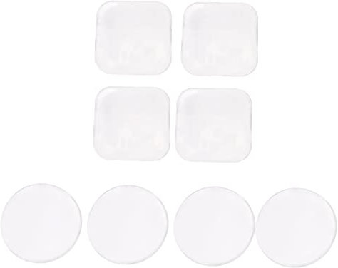WRITWAA 8 Pièces Support Pour Cils Transparent Coussinets Pour Extensions De Cils Support Réutilisable