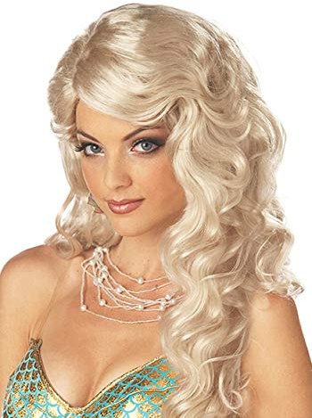 Generique - Meerjungfrau Perücke blond