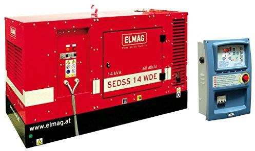 Notstrom-Komplettpaket SEDSS 133WDE-ASS DIESEL-Stromerzeuger mit KUBOTA D902 Motor inkl., (super-schallgedämmt),