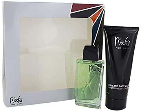 Bob Mackie Mackie 2 Pc Gift Set (eau De Toilette Spray 3.4 Oz/ 100 Ml + Hair & Body Wash 6.7 Oz/ 200 Ml) for Men By 3.4 Fl Oz