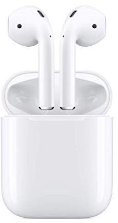 Apple AirPods (2nd Generation) Wireless Ear Buds, Bluetooth Headphones with Lightning Charging Case Included, (MV7N2HN/A)