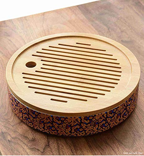 Juego de té de China de viaje para mujeres Juego de taza de té de vidrio con infusor y tapa para adultos Juego de regalo de té portátil con estuche Tetera de vidrio de 12 oz Porcelana 3 tazas de té