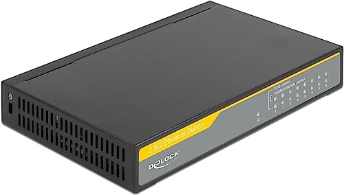 DELOCK 2,5 GIGABIT ETHERNET SWITCH 8 PORT