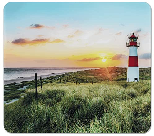 Maximex Multi-Platte Leuchtturm, Herdabdeckung für Glaskeramik-Kochfelder, Gehärtetes Glas, 56 x 50 cm , mehrfarbig