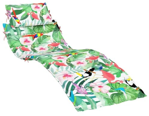 vidaXL Coussin de Chaise Longue Multicolore Tissu Oxford