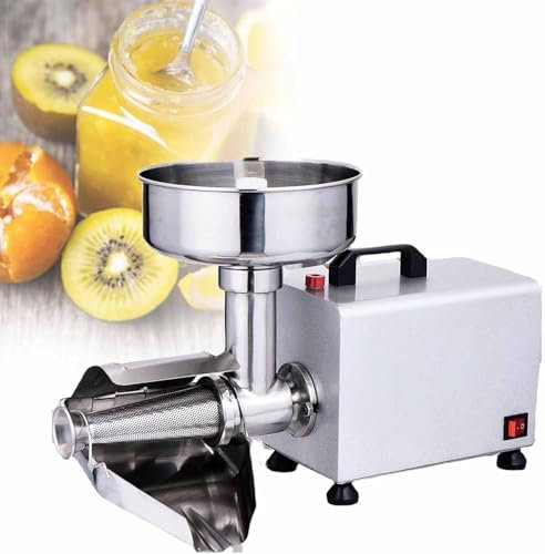 LXWKAI Passapomodoro Elettrico, Macchina per la Salsa di Pomodoro, passapomodoro Manuale, Macchina per la Salsa di Pomodoro in Acciaio Inossidabile, per Salsa di Pomodoro, Fragole e mirtilli