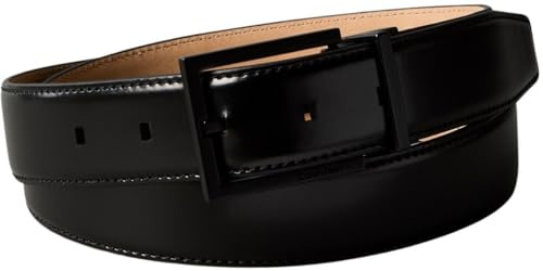 Calvin Klein Herren Square Buckle 32mm Adj Lv04d7026g Gürtel (1er Pack)