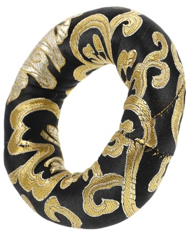 Warmhm Klangschalenkissen Aus Runde Klangschalenunterlage Tibetische Klangschalenmatte Buddhistische Klangschalenauflage Leicht Und Tragbar